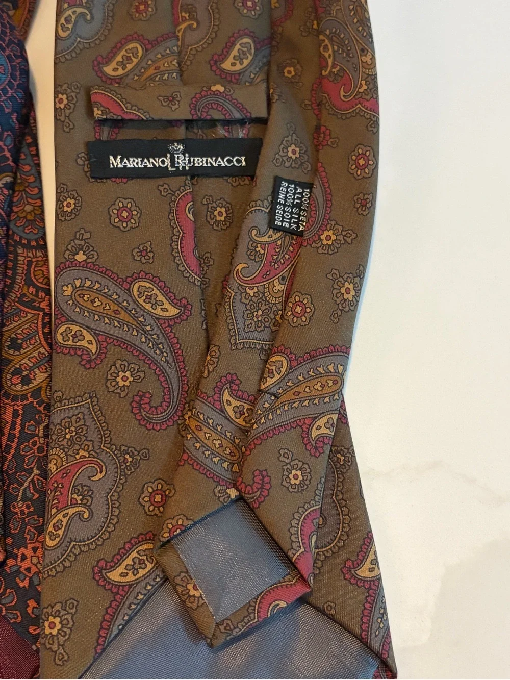 Vintage Men’s Designer Silk Tie Lot of 3